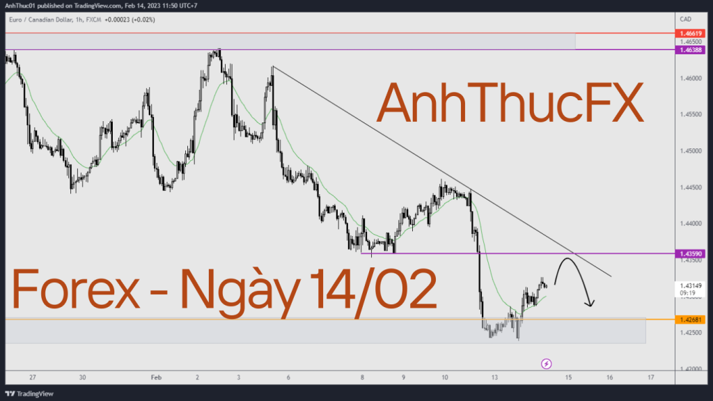 Nhận định thị trường Forex ngày 14.02 Anhthucfx